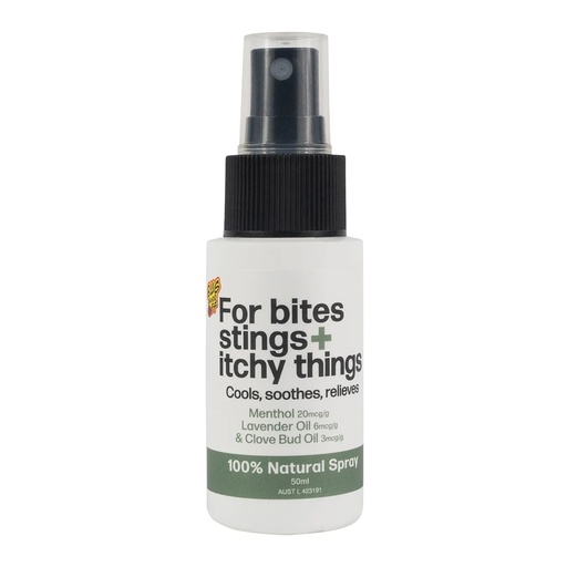 BUG-GRRR OFF | For bites stings + itchy things 100% Natural Spray 50ml