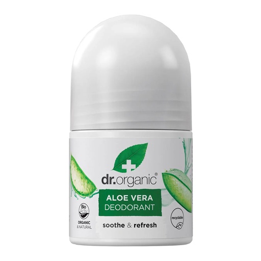DR ORGANIC｜有機蘆薈走珠止汗露 50毫升