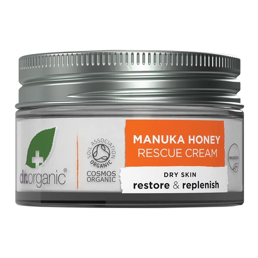 DR ORGANIC | Rescue Cream Manuka Honey 50ml
