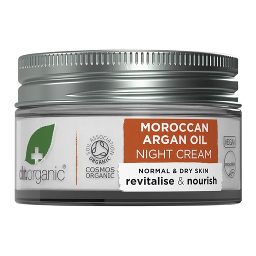 DR ORGANIC | 摩洛哥坚果油夜霜，50毫升