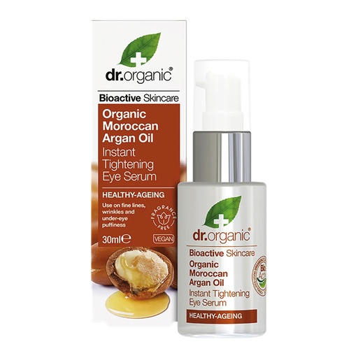 DR ORGANIC | 紧致眼部精华，有机摩洛哥坚果油，30毫升