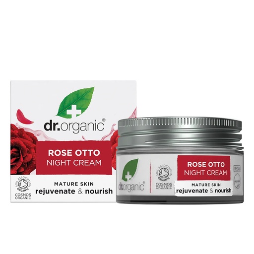 DR ORGANIC | Night Cream Rose Otto 50ml