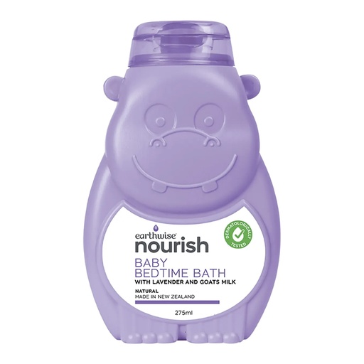 EARTHWISE NOURISH | Hippo Baby Bedtime Bath 275ml