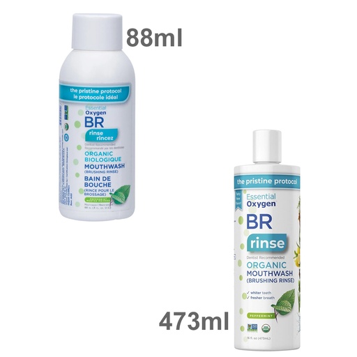 ESSENTIAL OXYGEN | Toothpaste/Mouthwash Brushing Rinse Peppermint