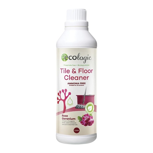 ECOLOGIC | Tile & Floor Cleaner Rose Geranium 1L