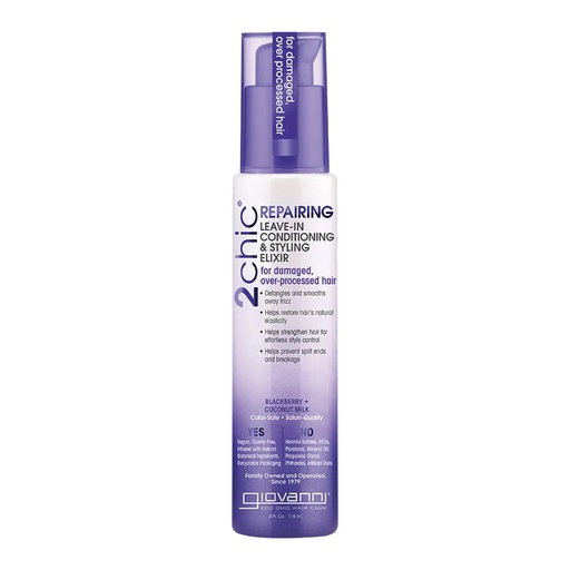 GIOVANNI | Leave in Conditioner 2chic Repairing Damaged Hair 118ml