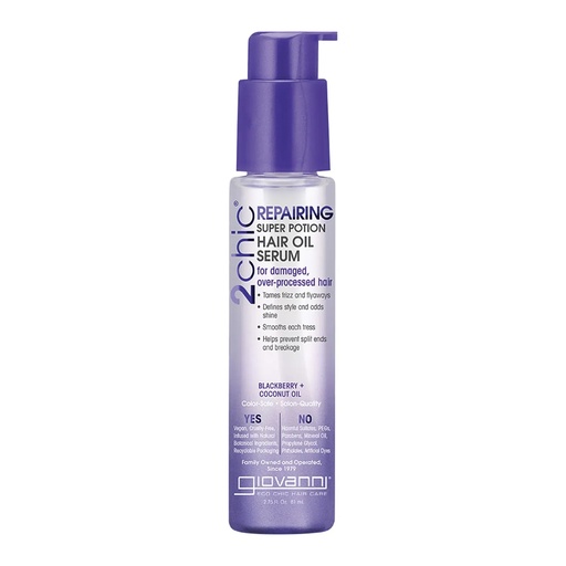 GIOVANNI | Hair Oil Serum 2chic Repairing Damaged Hair 81ml
