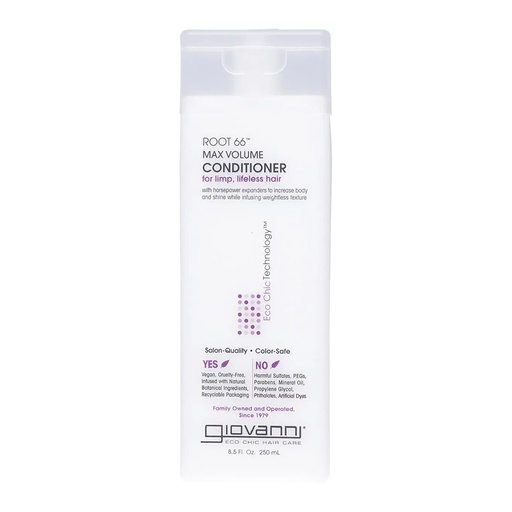 GIOVANNI | Conditioner Root 66 Max Volume 250ml