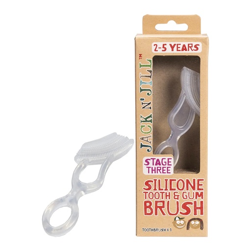 JACK N' JILL | Silicone Tooth & Gum Brush