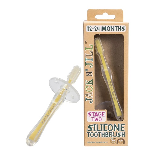 JACK N' JILL | Silicone Baby Toothbrush