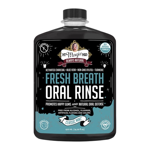 MY MAGIC MUD | Oral Rinse Alcohol Free Classic Mint 420ml