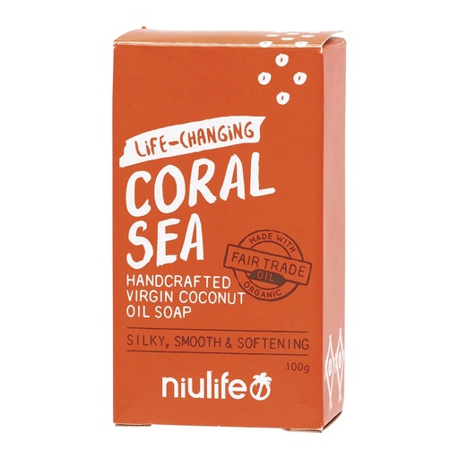 NIULIFE | 椰子油皂 珊瑚海 100克