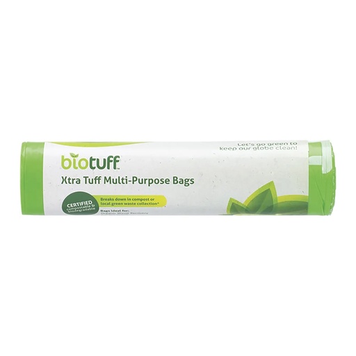 BIOTUFF｜超韌多用途袋 大型 80升 5片裝
