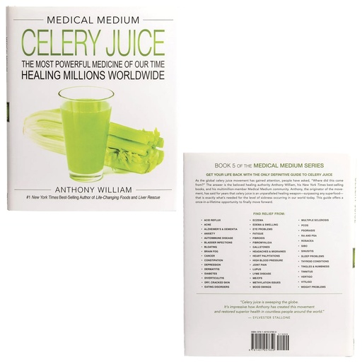 BOOK | Medical Medium Celery Juice By Anthony William