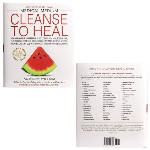 BOOK | Medical Medium Cleanse to Heal By Anthony William