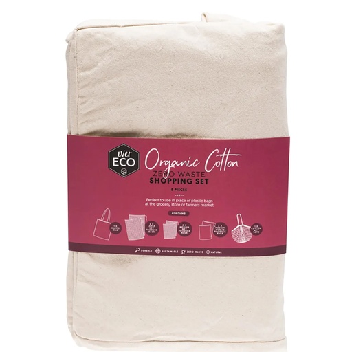 EVER ECO | Zero Waste Reusable Shopping Bags - Mixed Set 8pk