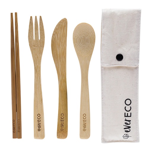 EVER ECO | Bamboo Cutlery Set with Chopsticks