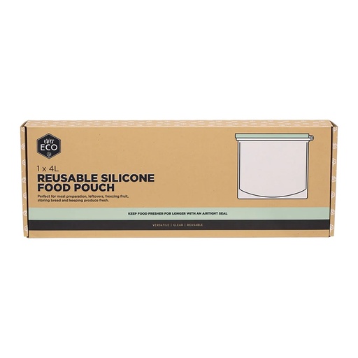 EVER ECO | Reusable Silicone Food Pouch, 1 x 4L