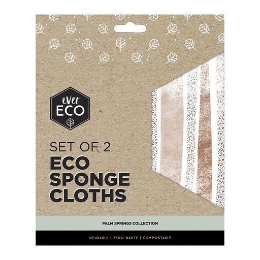 EVER ECO | 海綿抹布 棕櫚泉系列 2片裝
