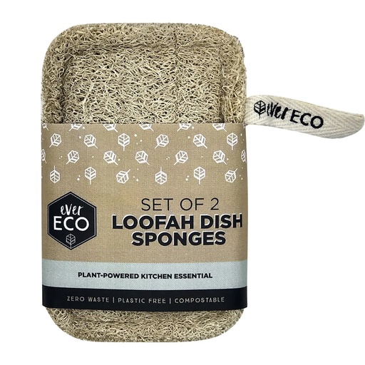 EVER ECO | 丝瓜络洗碗海绵 2件装