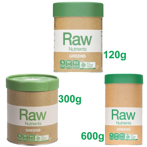 AMAZONIA | Raw Nutrients Greens Mint & Vanilla Flavour 【Certified Organic】