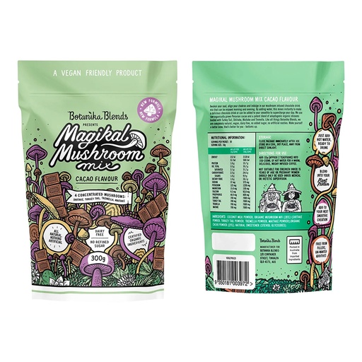 BOTANIKA BLENDS | Magikal Mushroom Mix 可可口味 300克