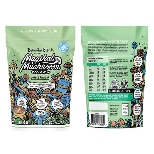 BOTANIKA BLENDS | Magikal Mushroom Mix Coffee 300g
