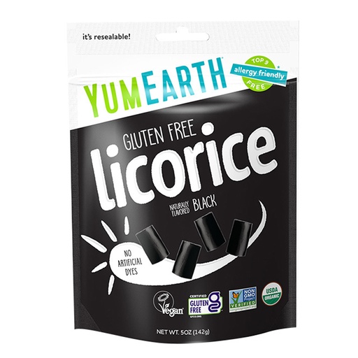 YUMEARTH | Organic Licorice Black 142g