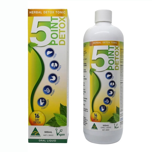 5POINTDETOX | Herbal Detox Tonic 500ml