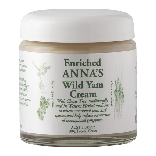 ANNA'S | Wild Yam Cream (Her) Menstrual & Menopausal Symptoms 100g