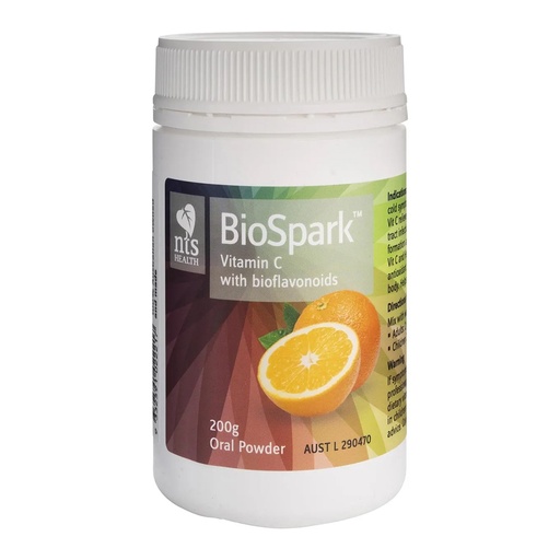 NTS HEALTH | Bio Spark Vitamin C Powder 200g