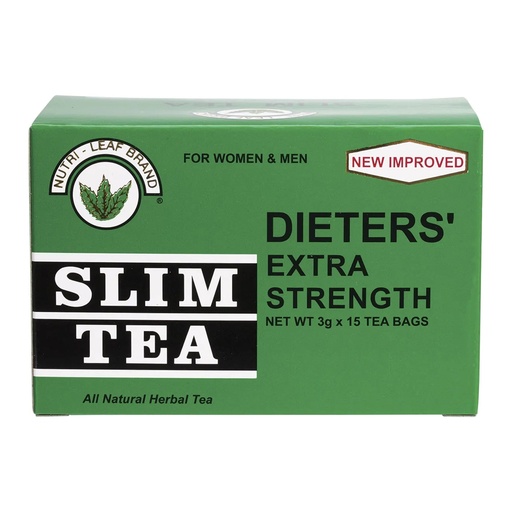 NUTRI-LEAF | Herbal Tea Bags Slim Tea Extra Strength 15pk