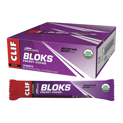 CLIF | Bloks Energy Chews Mountain Berry 60g