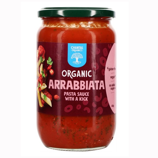 CHANTAL ORGANICS | Organic Arrabbiata Pasta Sauce 660g