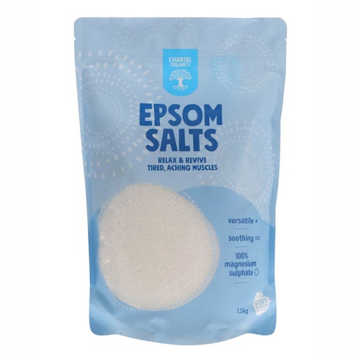 CHANTAL ORGANICS | Natural Epsom Salts 1.5kg